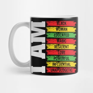 Powerful Black Woman, Black History, Black Women Mug